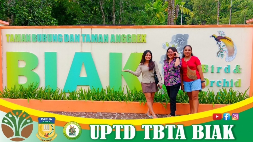 Pengunjung Wisata Mei (Dr.Greace & Dian Mantan Official PSBS Biak Liga 2)