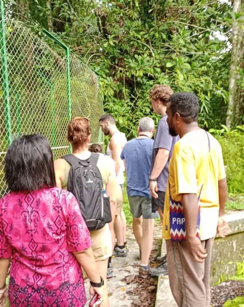 Pengunjung Wisata UPTD TBTA BIAK (Turis Asing)