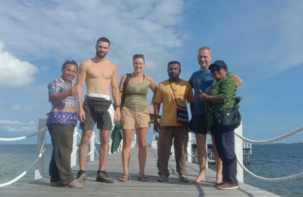 Pengunjung Wisata UPTD TBTA BIAK (Turis Asing)