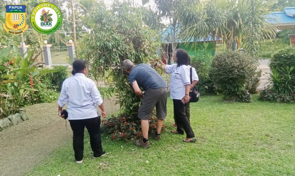 Setelah 10 Tahun Mr.Frank Grim Kembali berkunjung di TBTA BIAK