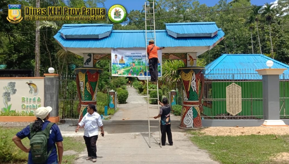Pemasangan Baliho Ucapan HPSN - 21 Februari 2025