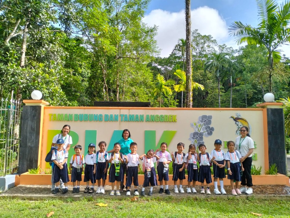 Kunjungan TK Lentera Harapan Biak