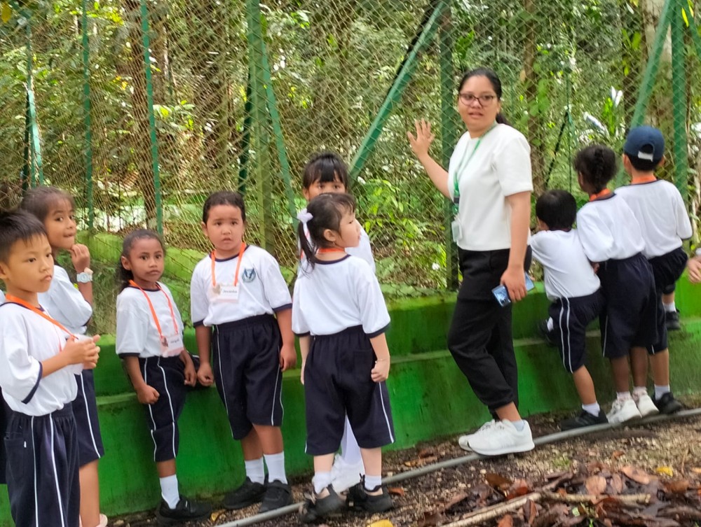 Kunjungan TK Lentera Harapan Biak