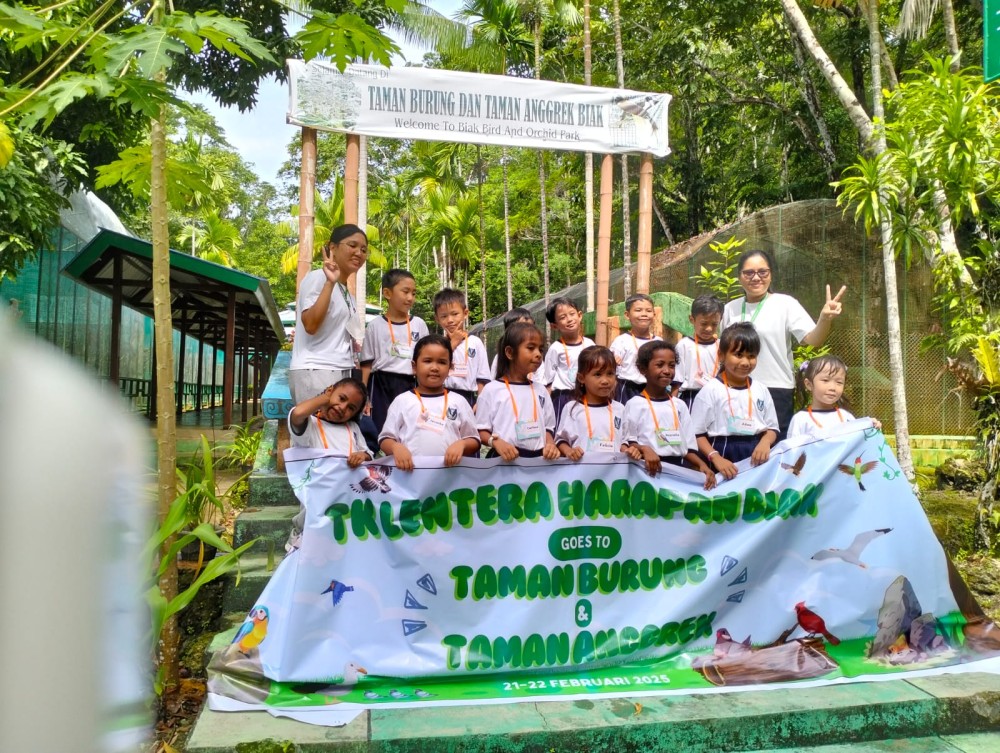 Kunjungan TK Lentera Harapan Biak