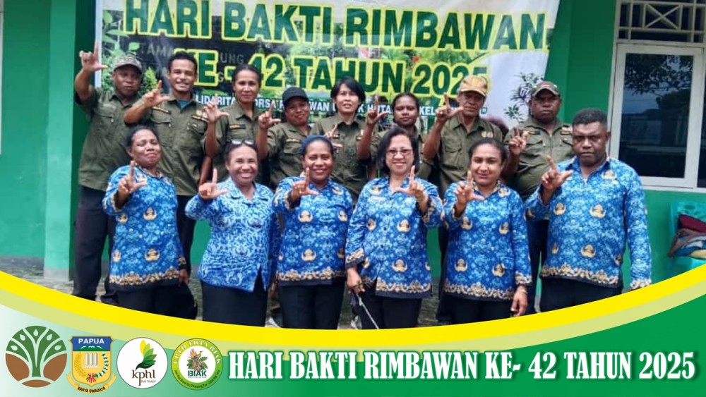 HARI BAKTI RIMBAWAN 2025 - Upacara dan Apel Gabungan 3 UPTD