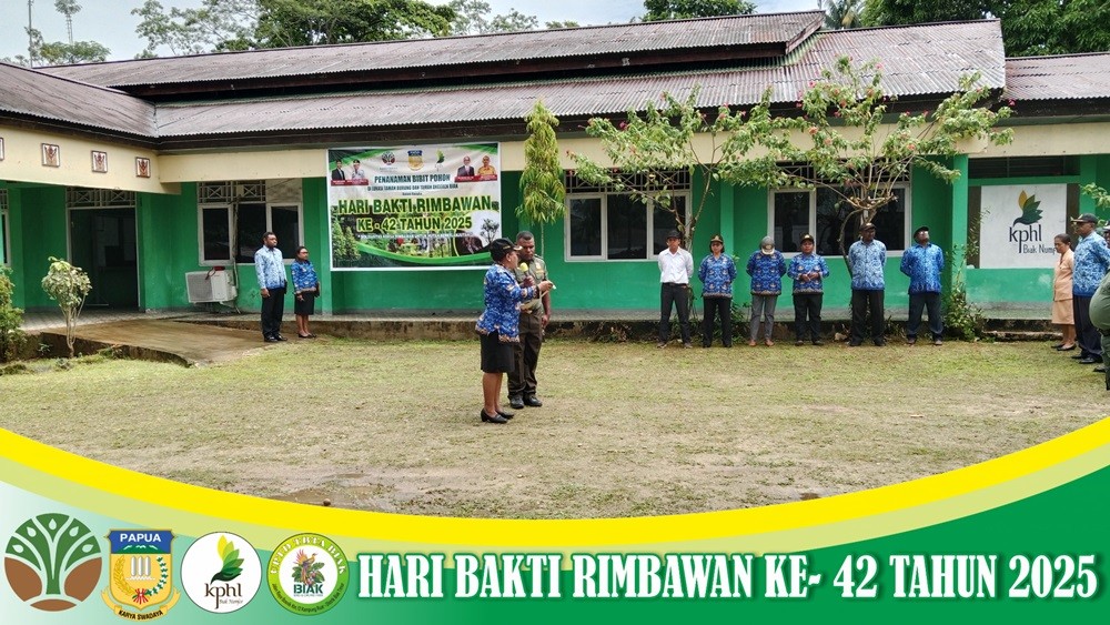 HARI BAKTI RIMBAWAN 2025 - Upacara dan Apel Gabungan 3 UPTD