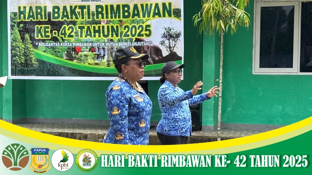 HARI BAKTI RIMBAWAN 2025 - Upacara dan Apel Gabungan 3 UPTD