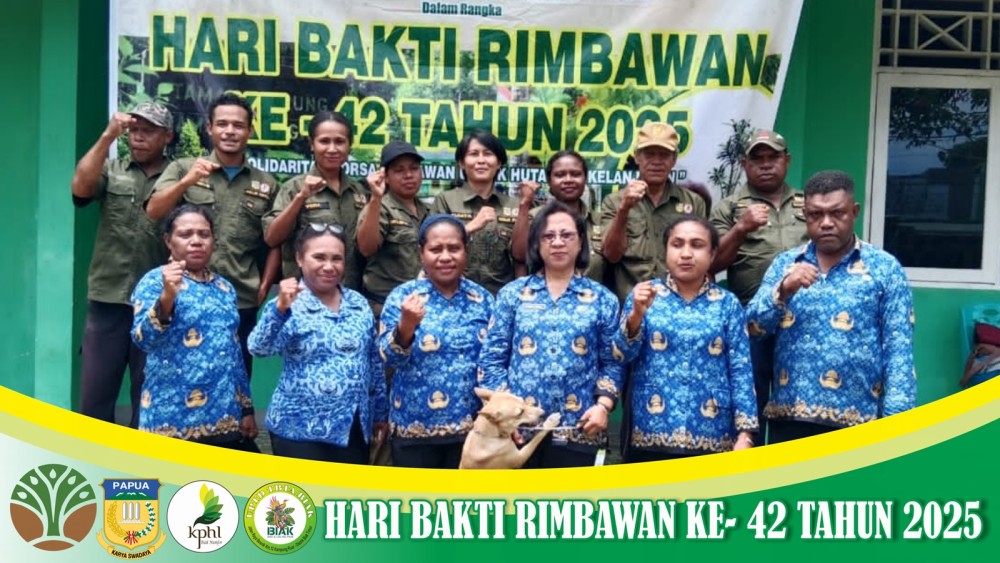 HARI BAKTI RIMBAWAN 2025 - Upacara dan Apel Gabungan 3 UPTD