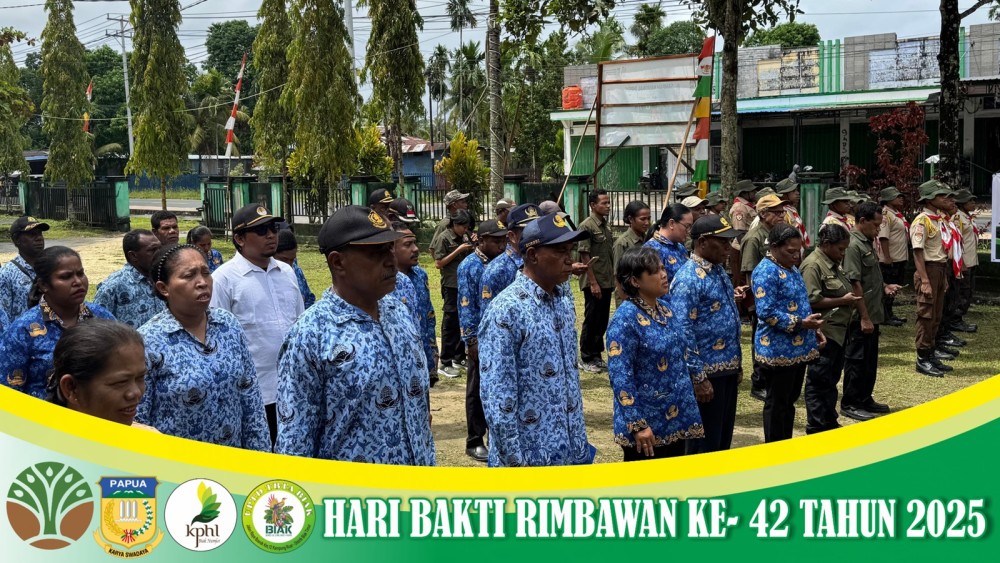 HARI BAKTI RIMBAWAN 2025 - Upacara dan Apel Gabungan 3 UPTD