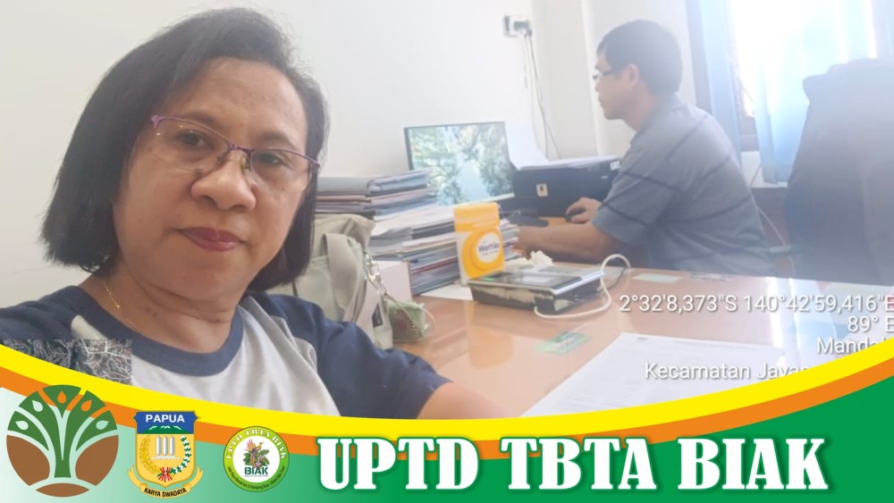 UPTD TBTA BIAK Melakukan Perekaman Absensi 2025 (Dok Bag 1)