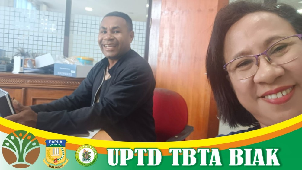 UPTD TBTA BIAK Melakukan Perekaman Absensi 2025 (Dok Bag 1)