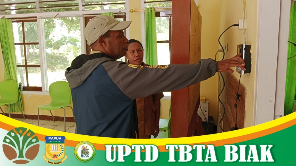 UPTD TBTA BIAK Melakukan Perekaman Absensi 2025 (Dok Bag 2)