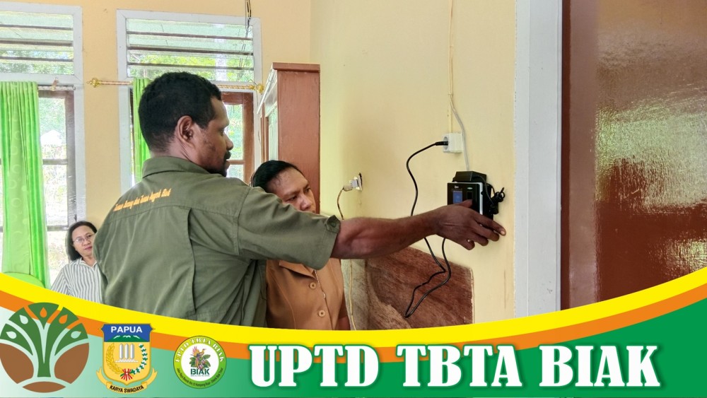 UPTD TBTA BIAK Melakukan Perekaman Absensi 2025 (Dok Bag 3)