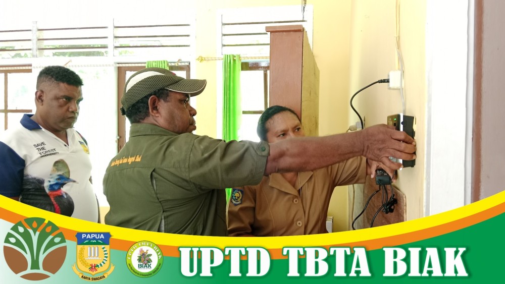 UPTD TBTA BIAK Melakukan Perekaman Absensi 2025 (Dok Bag 3)