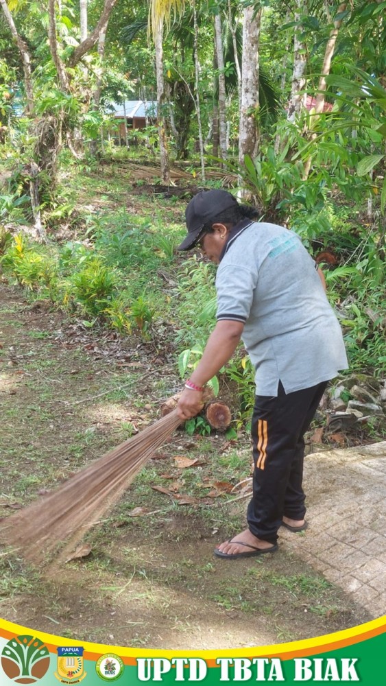 Dokumentasi Aktivitas Kerja Perawatan dan Pemeliharaan Taman