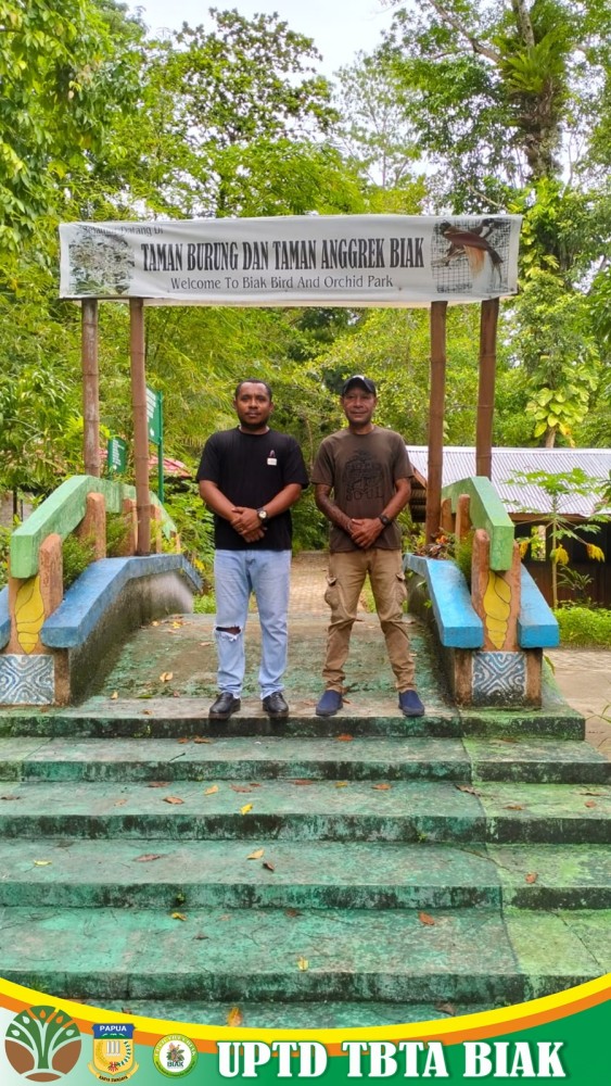Dok Tamu Pengunjung dan Kerja Bakti di TBTA BIAK Bulan April 2025