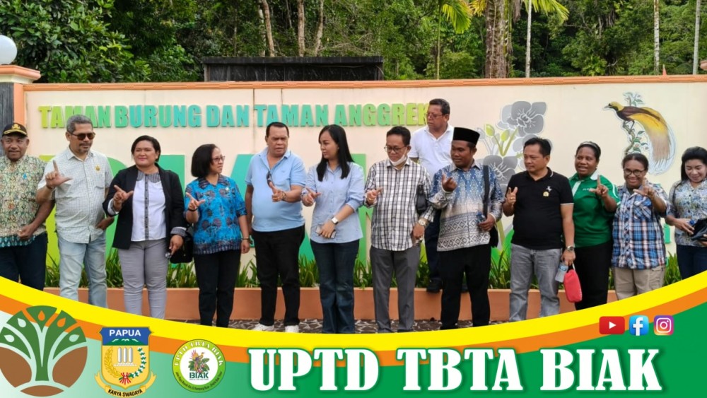 Kunjungan Komisi III DPR Provinsi Papua di TBTA Biak
