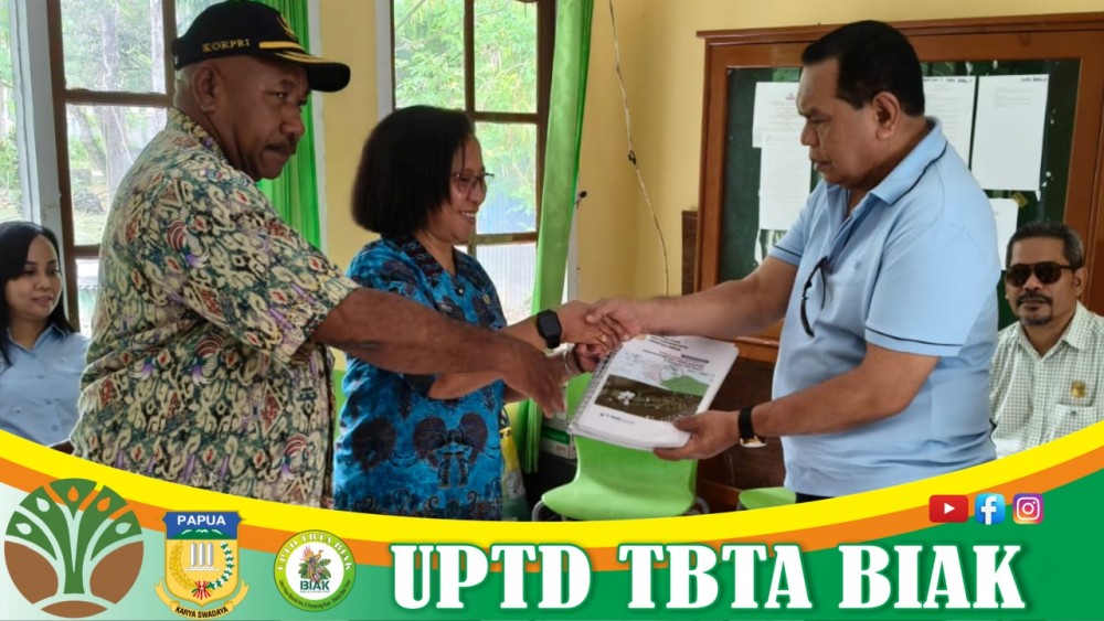 Kunjungan Komisi III DPR Provinsi Papua di TBTA Biak