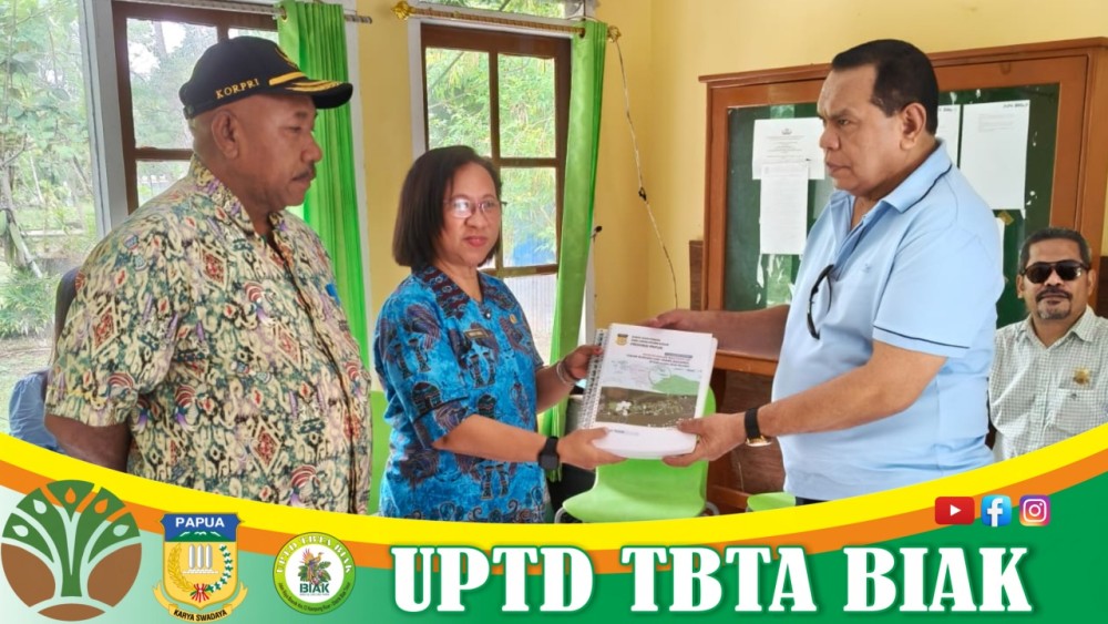 Kunjungan Komisi III DPR Provinsi Papua di TBTA Biak