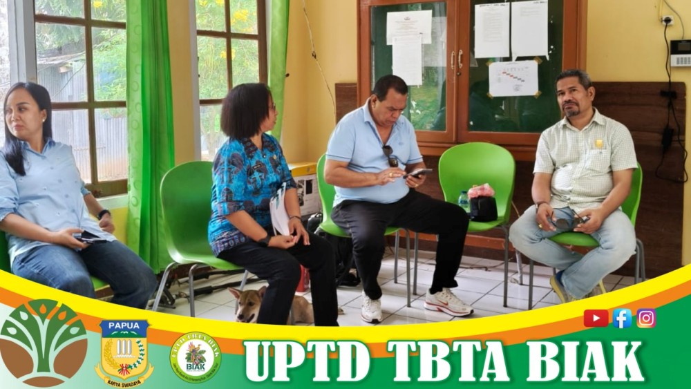 Kunjungan Komisi III DPR Provinsi Papua di TBTA Biak