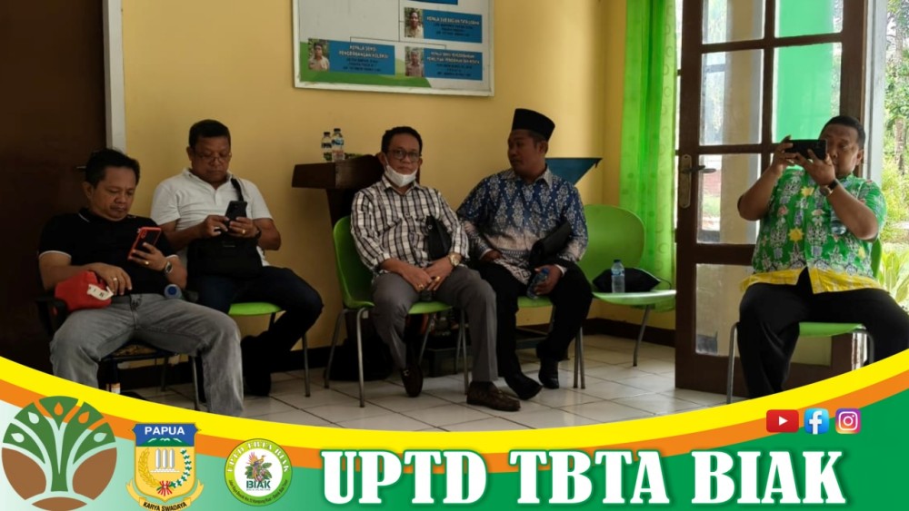 Kunjungan Komisi III DPR Provinsi Papua di TBTA Biak