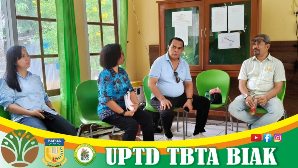 Kunjungan Komisi III DPR Provinsi Papua di TBTA Biak